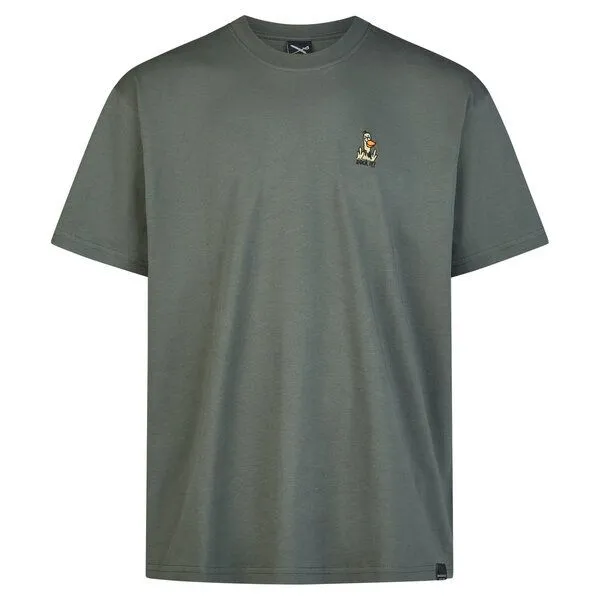 Iriedaily Iriedaily What The Duck Tee, Dark jungle (grün), – Produktbild 1 von 3
