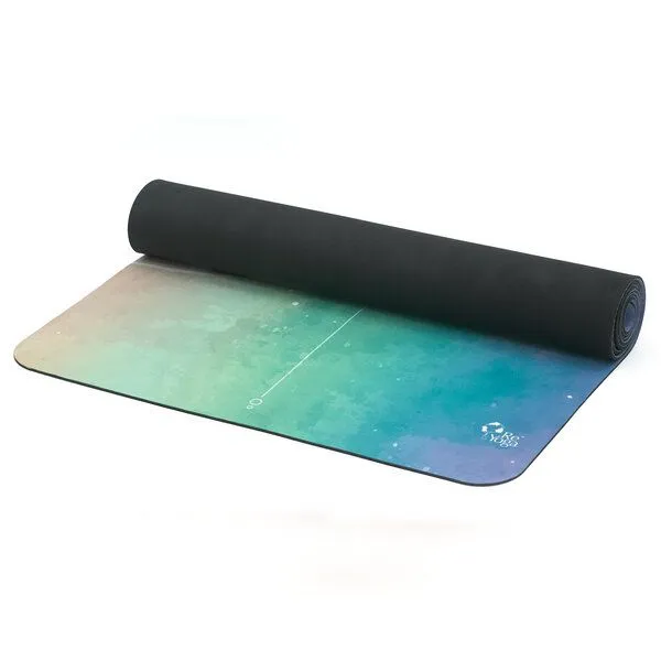 ReYoga ReYoga ENERGY 4mm Yogamatte für dynamisches Yoga, Soul connection (blau-grün), – Produktbild 2 von 3