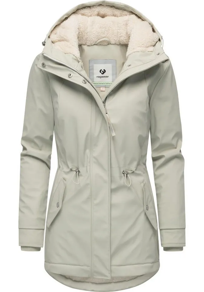 ragwear ragwear Funktionsjacke Monadis Rainy Warm Gefütterte Winterjacke mit Kapuze, Braun, – Produktbild 5 von 5