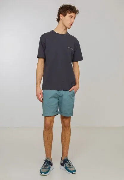 recolution Herren Shorts aus Bio-Baumwolle - MAJORAM - recolution, Lake green (blau), – Produktbild 1 von 2