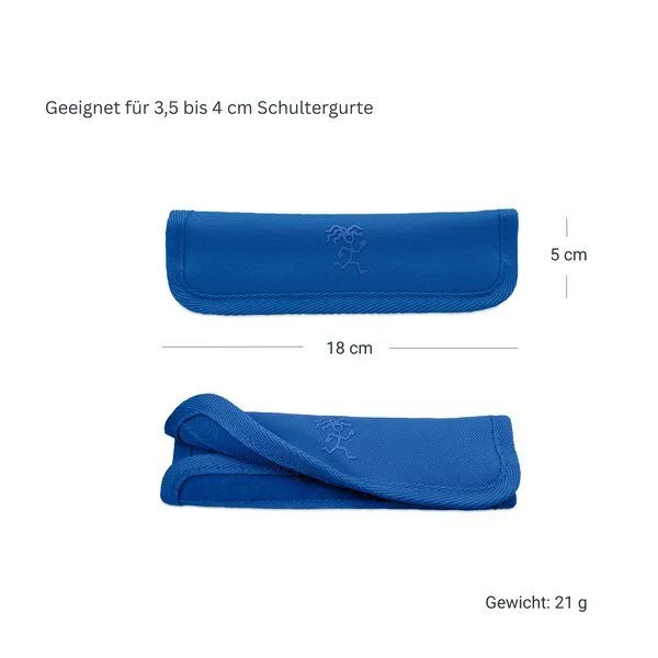 FUCHS & REBELL FUCHS & REBELL Schulterpolster für Crossbody Bags LUCA & FIETE, Kobalt blau, – Produktbild 3 von 4