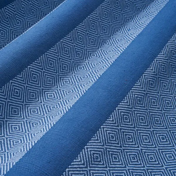 HängemattenGlück HängemattenGlück Alegria, Hängematte aus Bio-Baumwolle, Saphira blau, – Produktbild 4 von 5