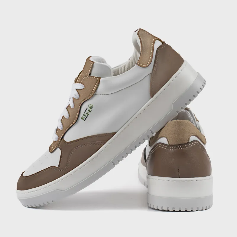 Risorse Future Risorse Future Herren vegan Sneaker Wave Taupe/Haselnuss, Beige, – Produktbild 2 von 2