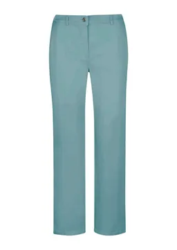 Goldner Weite Hose VERA aus Lyocell und Baumwolle - salbei von Goldner Fashion – Produktbild 1 von 1