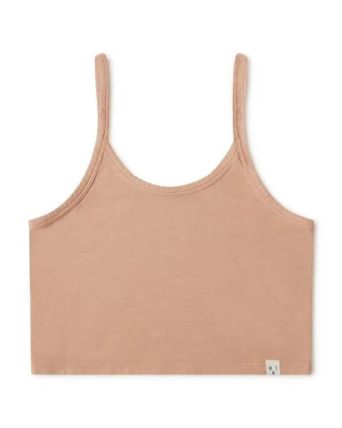 MATONA Matona Crop Top für Frauen aus Bio-Baumwolle / Basic Crop Top, Rosa, – Produktbild 1 von 2
