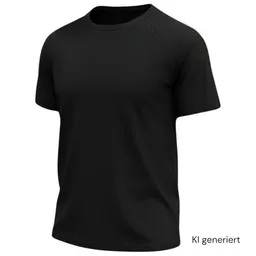 körber mode körber mode T-Shirt Biobaumwolle mit Hanf schwarz – Produktbild 1 von 1