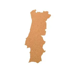 Kork-Deko Kork-Deko Portugal als Pinnwand aus Kork XXL ca. 80x50 cm | Umriss Portugal – Produktbild 1 von 1