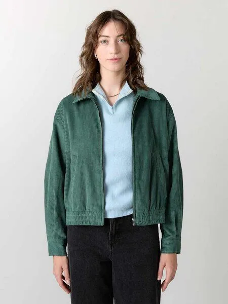 Yahmo Yahmo Silke Bomberjacke, Teal (blau), – Produktbild 2 von 4