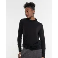 Alma Lovis Alma & Lovis Stylisches Langarmshirt aus fließendem EcoVero | Pique Shirt – Produktbild 1 von 1