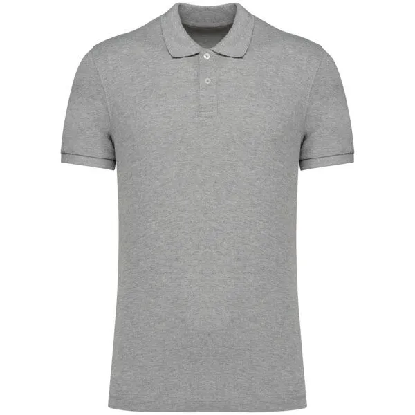Greenspired Greenspired Umweltfreundliches Polohemd aus Pikeetrikot für Herren 220g/m² S-4XL, Meliertes grau, – Produktbild 1 von 1