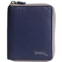 Vargu Vargu Echtleder Geldbörse WENS 1-A, Purple - grey, – Produktbild 1 von 1
