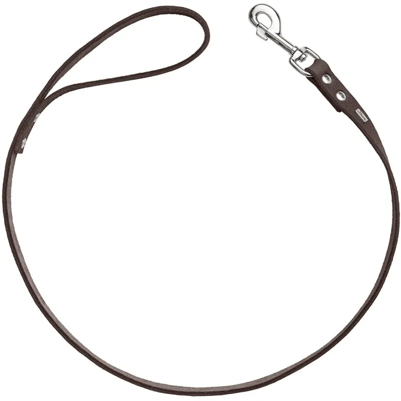 Hunter Hunter Führleine Grenaa dunkelbraun 1 m, 20 cm, Dunkelbraun, – Produktbild 1 von 2