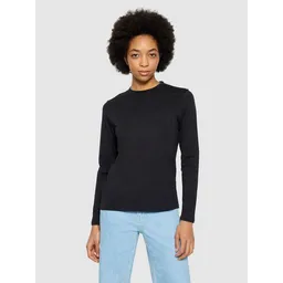 KnowledgeCotton Apparel KnowledgeCotton Apparel Basic Pima-Baumwoll-Shirt mit langen Ärmeln - Bio-Baumwolle GOTS/Vegan – Produktbild 1 von 1