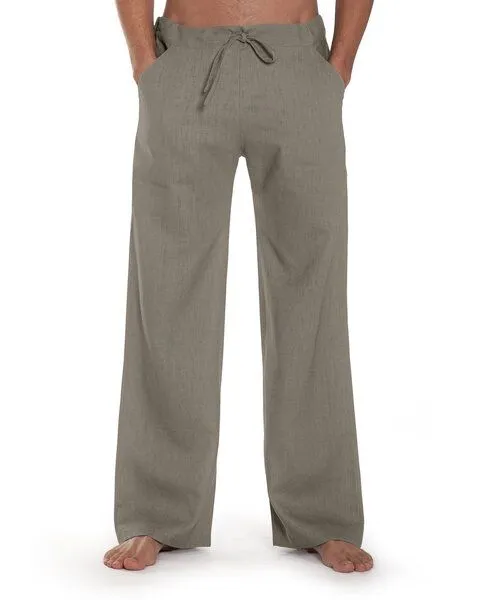SCHAZAD Leinenhose Essential Sport von SCHAZAD, Unisex, Oliv, – Produktbild 1 von 2