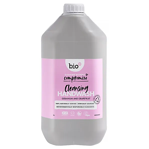 Bio-D Bio-D Cleansing Handseife Geranie & Grapefruit 5L – Produktbild 1 von 1