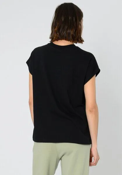 THOKKTHOKK ThokkThokk TT75 Boxy T-Shirt (GOTS, vegan), Black (schwarz), – Produktbild 4 von 4