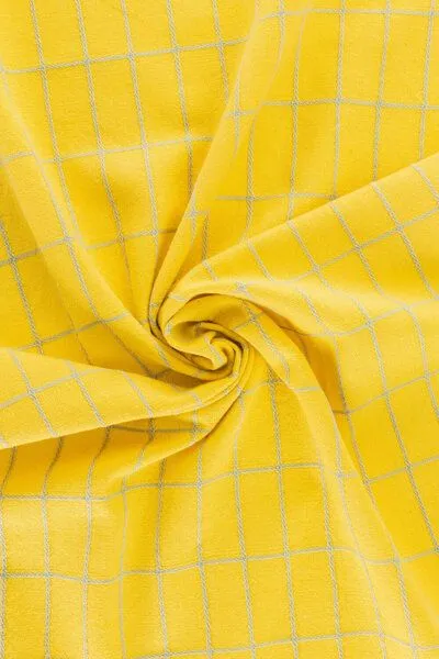 Tranquillo Tranquillo 2er-Set Geschirrtücher INDUSTRIAL (Bio-Baumwolle), Gelb, – Produktbild 4 von 5