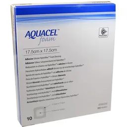 ConvaTec (Germany AQUACEL Foam adhäsiv 17,5x17,5 cm Verband 10 St Verband – Produktbild 1 von 1