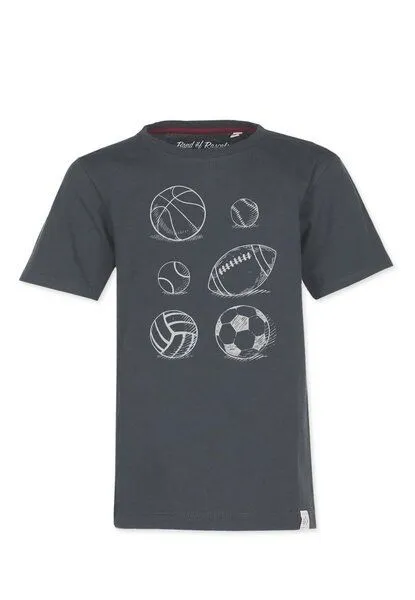 Band of Rascals Band of Rascals Balls T-Shirt, Grey, – Produktbild 1 von 4