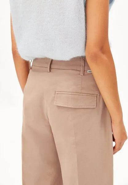 ARMEDANGELS ARMEDANGELS BARREL TWILL Damen Webhose aus Bio-Baumwoll Mix, True camel, – Produktbild 3 von 4