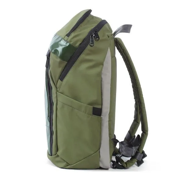 7clouds 7clouds Laptop-Rucksack Suno 7.1, Jungle green-mud green, – Produktbild 4 von 4