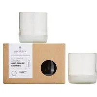 Originalhome Originalhome Trinkgläser aus recycelten Bierflaschen, S/2 – grünes Geschenk, fair gefertigt & spülmaschinenfest., Natur, – Produktbild 1 von 1