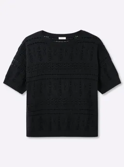 sheego Kurzarmpullover – Produktbild 1 von 1