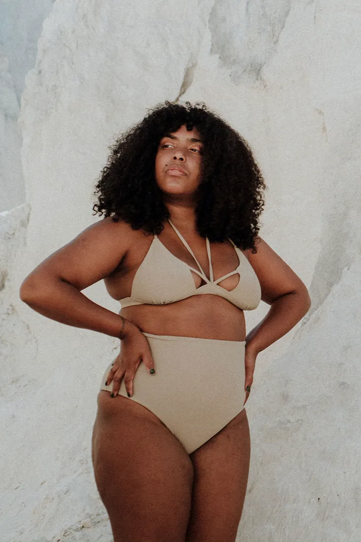 Anekdot Anekdot Damen vegan Bikini Nova Core Hohe Taille, Beige, – Produktbild 2 von 2