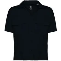 YTWOO YTWOO Damenhemd mit Lyocell TENCEL Oversize - Modern, Lässig und Nachhaltig, Navyblau, – Produktbild 1 von 1