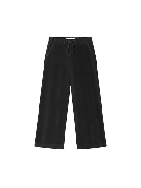 FUXBAU FUXBAU Frauen Samt Hose, Schwarz, – Produktbild 2 von 4