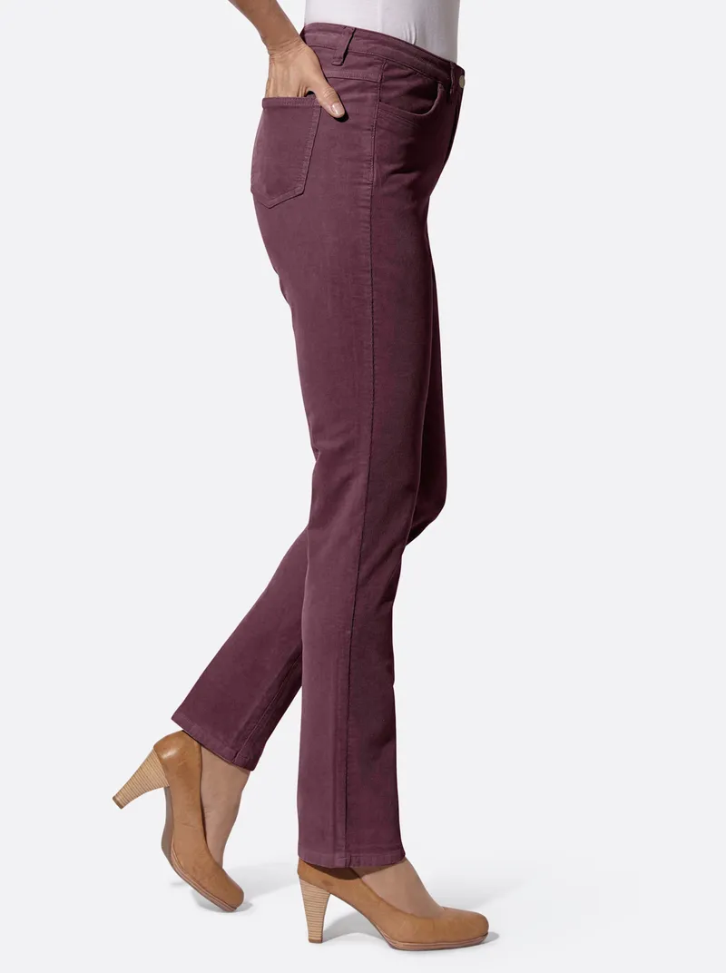 Witt Cordhose, Burgund, – Produktbild 3 von 3