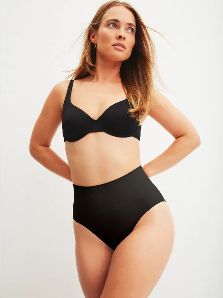 CALIDA CALIDA Taillenslip Seamless Shape mit leichtem Shape-Effekt, Schwarz, – Produktbild 5 von 5