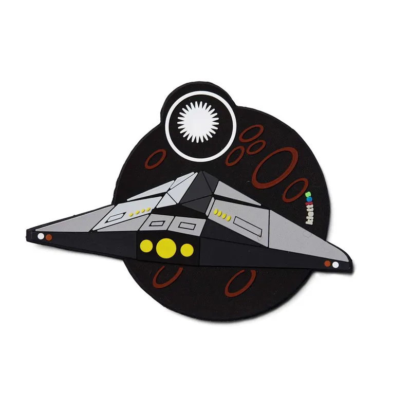 Ergobag Ergobag Kletties 3D Silikon (1-tlg.) Space, Grey, – Produktbild 1 von 1