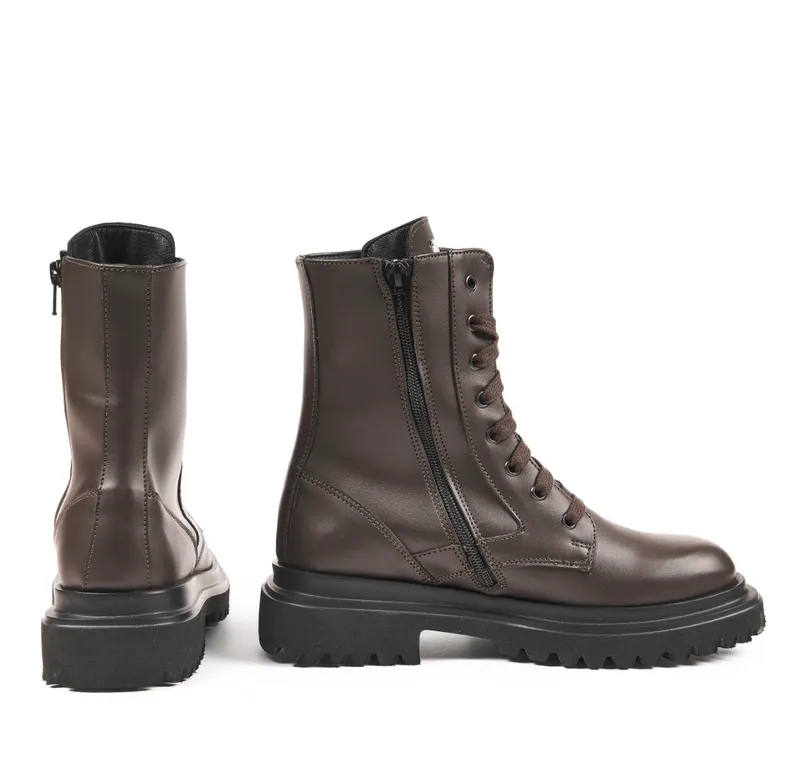 Risorse Future Risorse Future Damen vegan Stiefel Zoe, Braun, – Produktbild 3 von 3