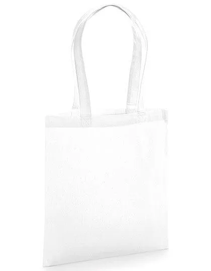 Westford Mill Westford Mill Organic Premium Cotton Maxi Bag Shopper, Weiss, – Produktbild 2 von 2