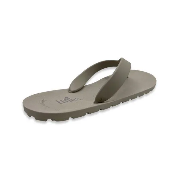 thies thies Vegane Eco Thong Beach Sandale aus pflanzenbasierendem Kunststoff, Beige (beige), – Produktbild 3 von 4