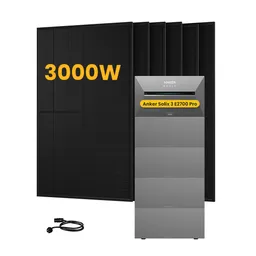 Anker Anker SOLIX Solarbank 3 E2700 Pro, mit 6 x 500 Bifaziale Solarmodule, by Powerness - 13.5kWh / ohne Zubehör / Standardversand – Produktbild 1 von 1