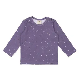 Walkiddy Walkiddy Hearts-Shirt Lila - GOTS-Zertifizierte Bio-Baumwolle - Hypoallergen - Fair Trade - Nachhaltig und Stilvoll – Produktbild 1 von 1