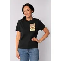watapparel watapparel T-Shirt Frauen Tarot The Pasta, Black, – Produktbild 1 von 1
