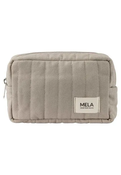 MELA MELA Gepolsterter Kulturbeutel Style PAVEEN aus 100% Bio-Baumwolle, Light stone, – Produktbild 5 von 5
