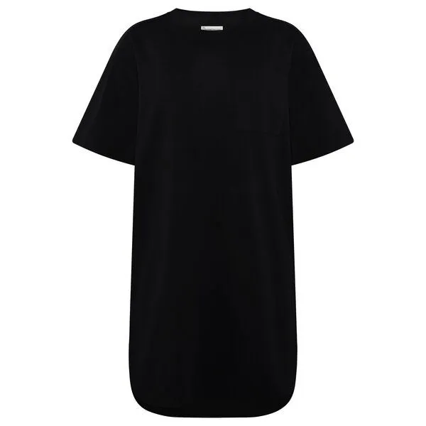 KnowledgeCotton Apparel KnowledgeCotton Apparel T-Shirt-Kleid, Black jet, – Produktbild 1 von 4
