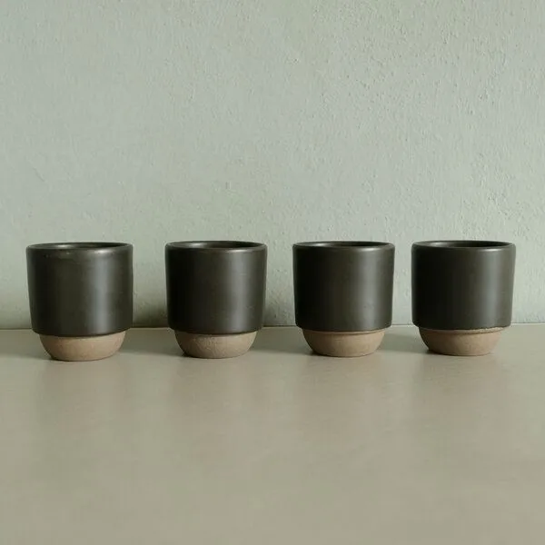 Izanami Tableware Izanami Tableware Espressotassen Set , 4tlg - Lietzensee, Schwarz, – Produktbild 1 von 4