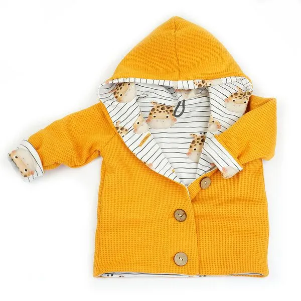 Sternchenwolke Sternchenwolke BIO Waffeljersey Jacke "Gigi Giraffe" – Produktbild 1 von 4