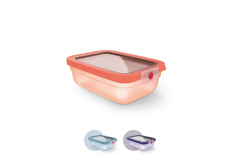 EMSA EMSA Frischhaltedose "oneClick" aus Kunststoff, 1,2 l, Orange, – Produktbild 1 von 6