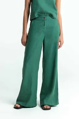 Kings Of Indigo Kings of Indigo Damen vegan Hose Lilian Green – Produktbild 1 von 1