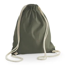 MelaDi MELAdi Stringbag und Sportbeutel aus Biobaumwolle - Verdure auf Organic Green – Produktbild 1 von 1