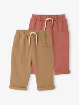 Vertbaudet 2er-Pack Baby Jogginghosen aus Sweatware – Produktbild 1 von 1