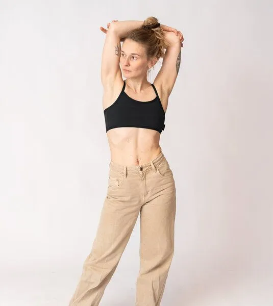 Gary Mash GARY MASH Bandeau BH aus Biobaumwolle, Schwarz, – Produktbild 4 von 4