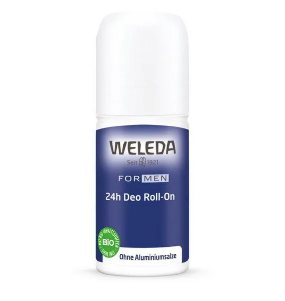 Weleda Weleda Men 24h Deo Roll-On 50 ml, Blau, – Produktbild 2 von 3
