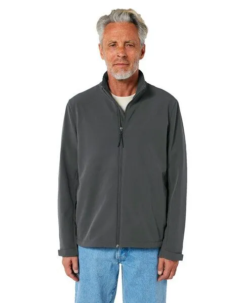 YTWOO YTWOO Herren Eco Softshell Jacke, Anthrazit, – Produktbild 1 von 3